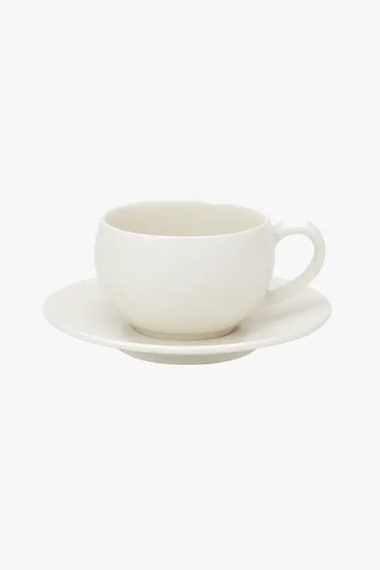 Super Prix Retro coffee cup with burnt stone effect and ceramic saucer