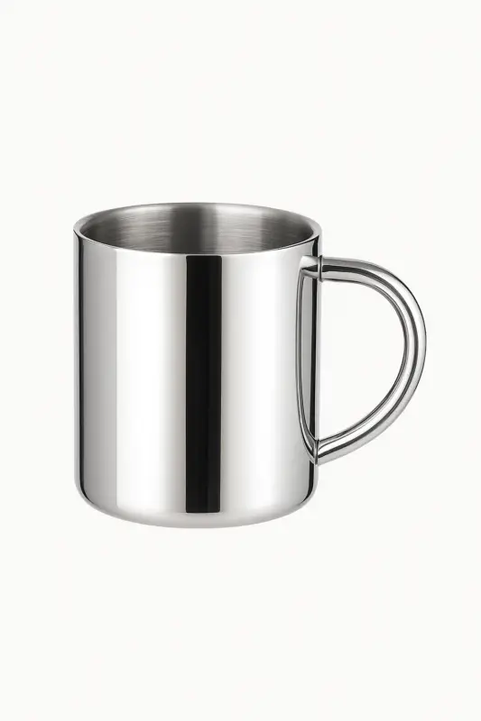Haute Qualité Stainless steel double wall coffee mug with unbreakable handle