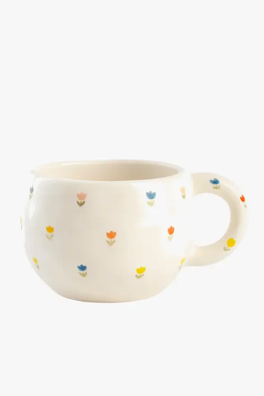 Commande En Gros Creative korean style ceramic mug with irregular design