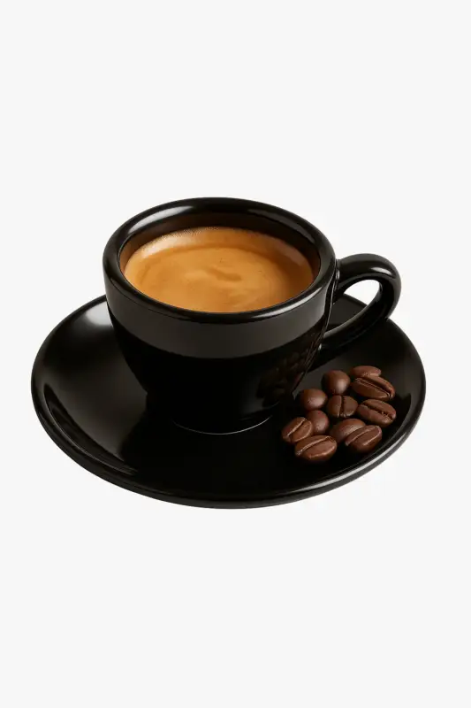 50 ml porcelain espresso cup with durable saucer Nouvel Arrivage