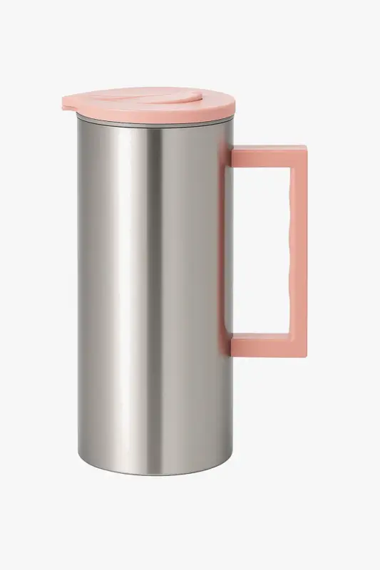 Promotion 1.8 litre stainless steel flip-top water bottle large carafe