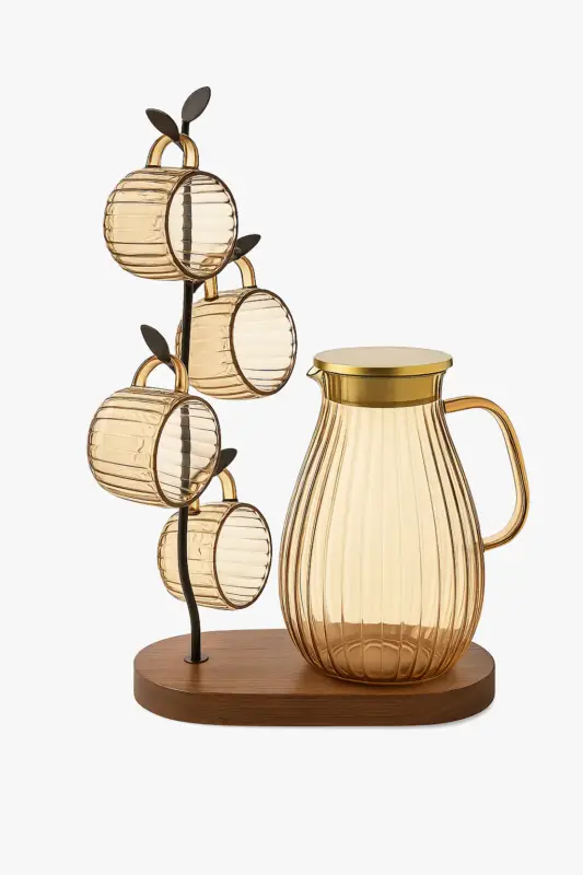 Modern heat-resistant borosilicate glass pitcher teapot Jusqu'à Épuisement Des Stocks