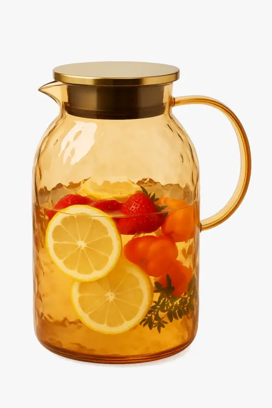 Retour Gratuit Borosilicate glass pitcher carafe 1800 ml vintage style
