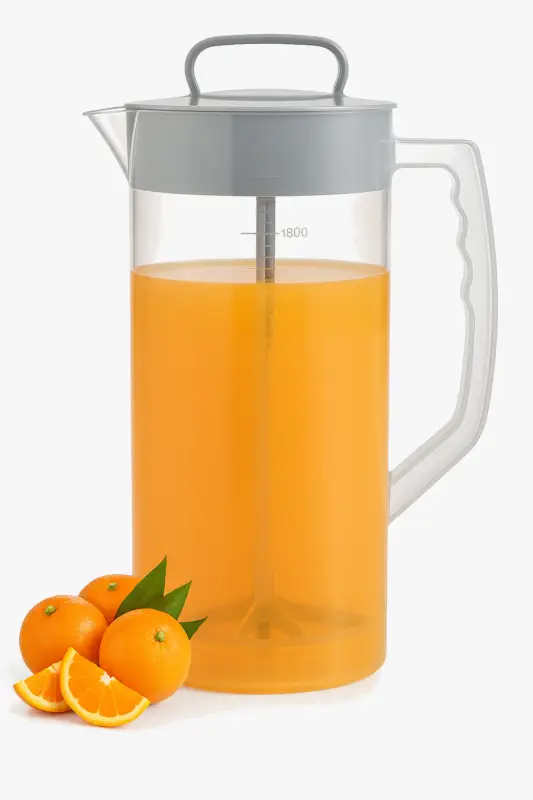 Mixing pitcher 2000 ml airtight lid wide opening Vente Flash
