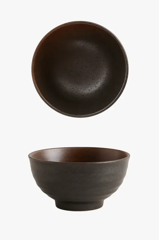 Bol céramique forme corne style japonais 5 pouces Seulement Aujourd'hui