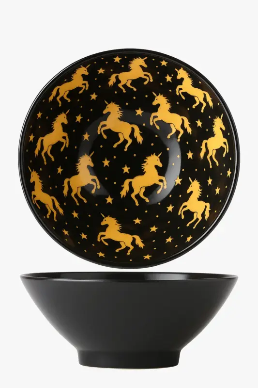Japanese ceramic ramen bowl with floral pattern 1.2l Nouvel Arrivage