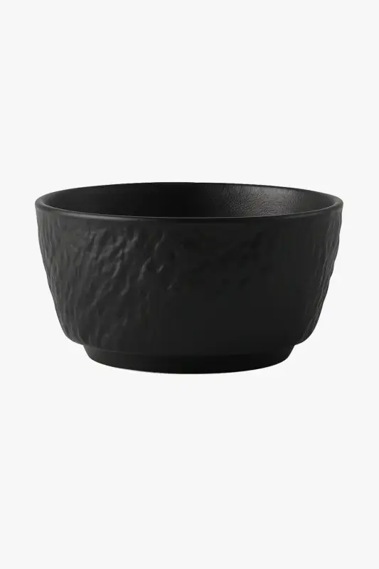 Matte ceramic tableware set with rock pattern, bowls and plates Commande En Gros