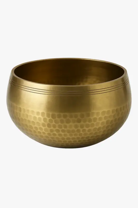 Vente Directe Handmade tibetan brass singing bowl for meditation and yoga