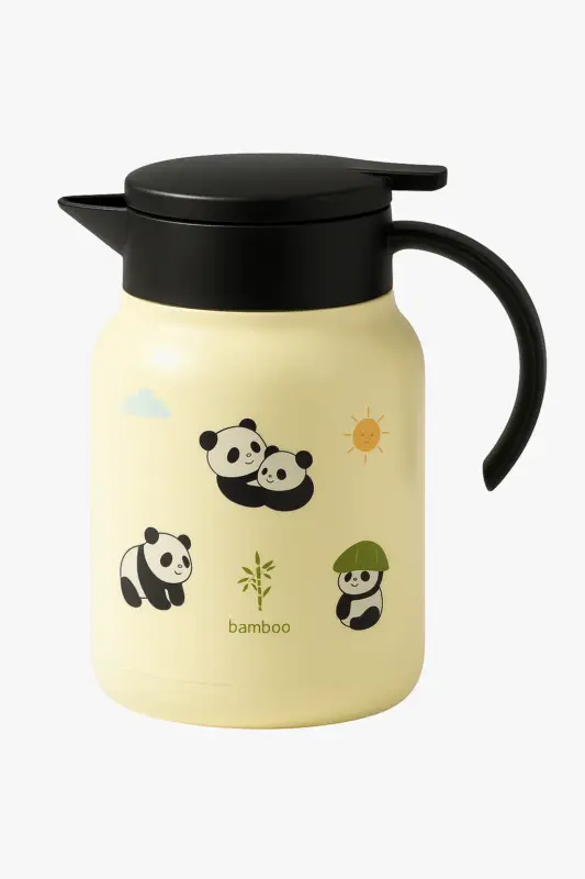 Top Vente Panda insulated teapot large capacity stainless steel