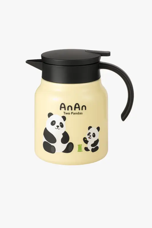 Panda insulated stainless steel teapot 1l large capacity Commander Maintenant
