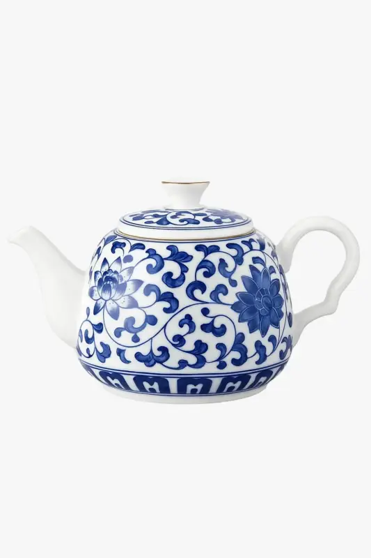 Usine Directe Handcrafted chinese porcelain teapot with traditional motifs 200ml ...
