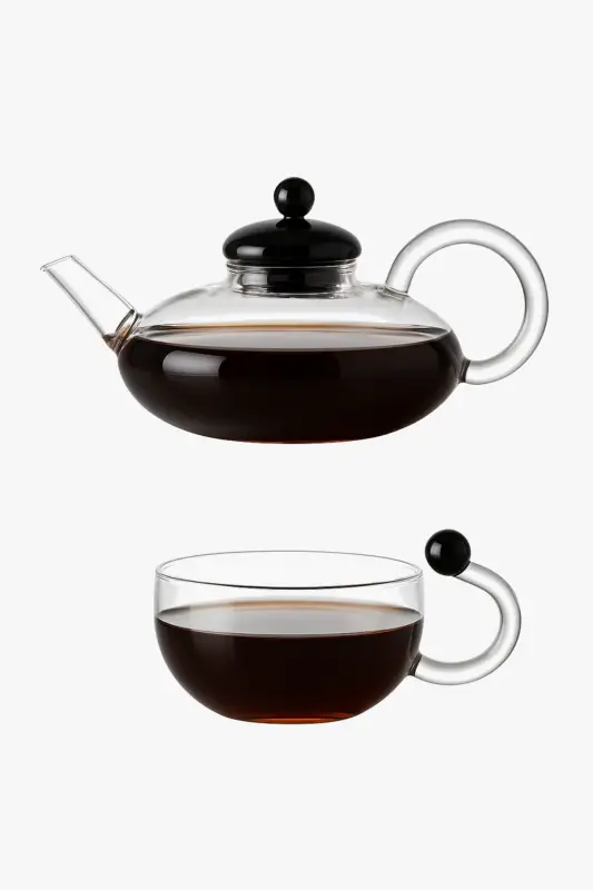Expédition Rapide Heat-resistant glass teapot with filter 450ml