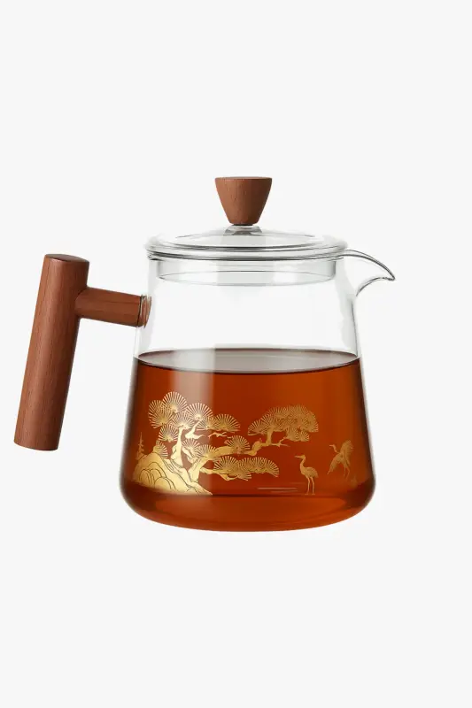 Commander Vite Japanese glass teapot gaiwan pu erh high resistance