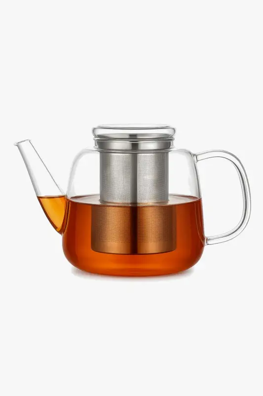 Dernier Modèle Borosilicate glass teapot 1.5l with removable stainless steel infuser