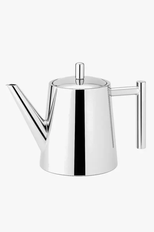 Stainless steel teapot with removable infuser 1.1 l modern design Meilleur Prix