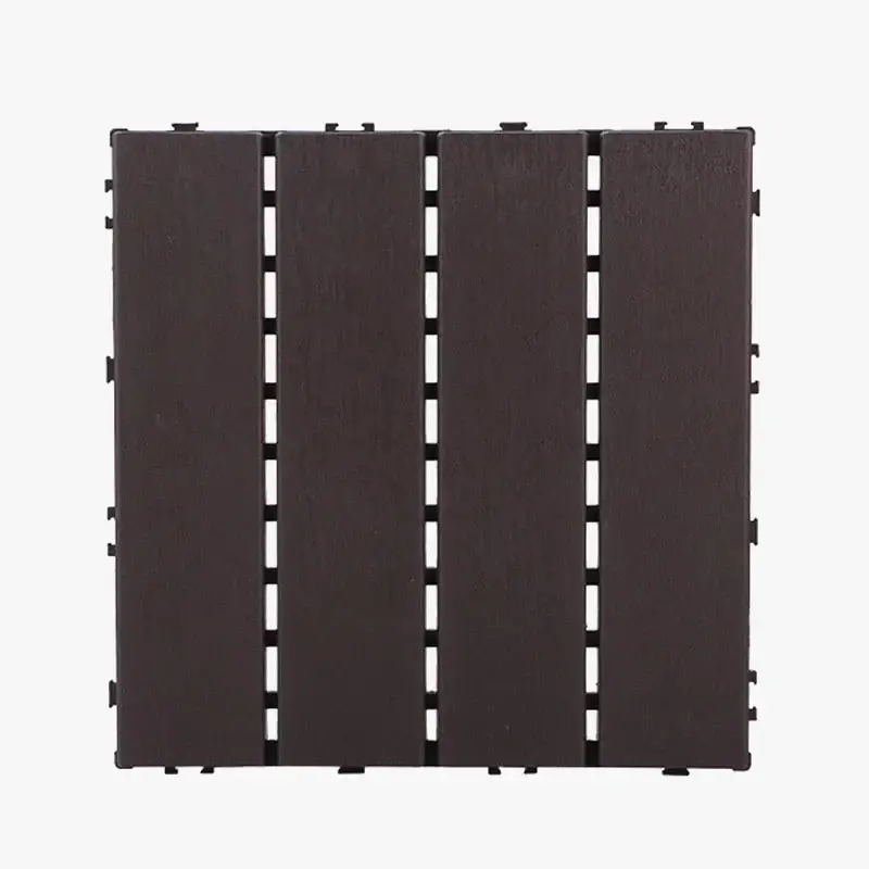 Clip-on plastic outdoor floor tile 30x30 cm for terrace Must-Have