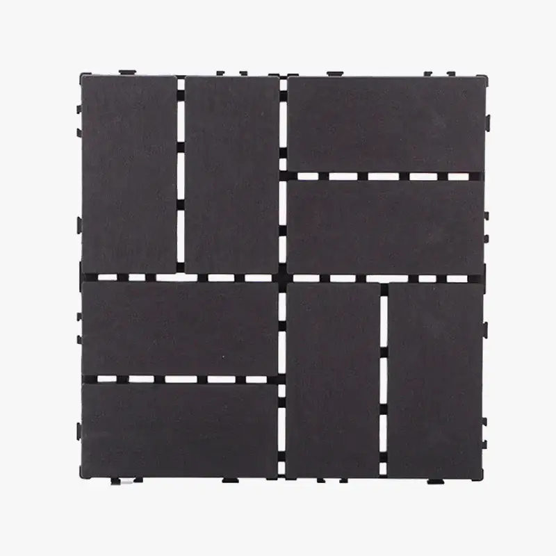Clip-together plastic floor tile 30×30 for terrace and balcony Jusqu&rsquo;à Épuisement Des Stocks