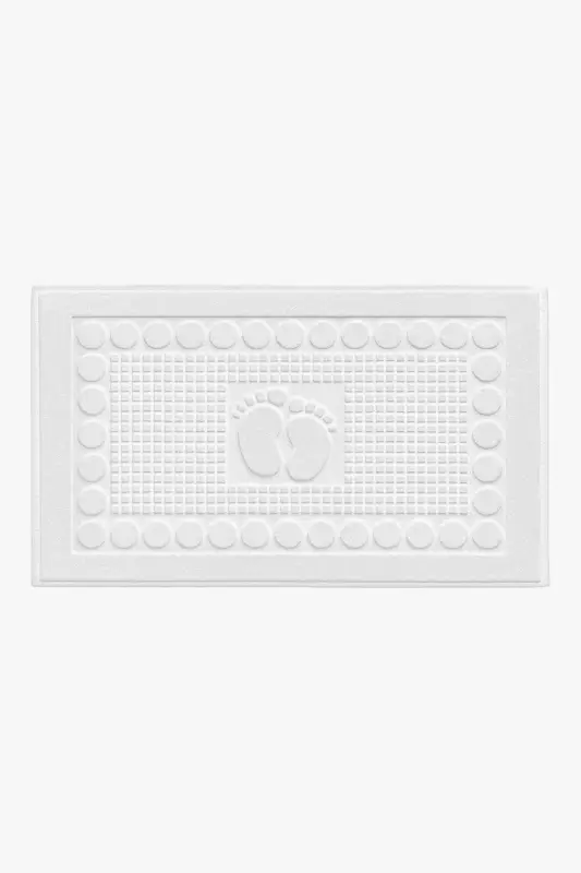 Soft cotton bath mat with modern cartoon design Solde