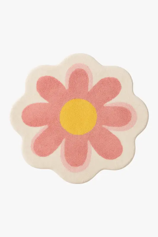 Offre Limitée Soft non-slip microfibre floral bath mat