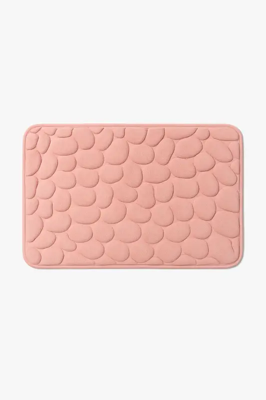 Prix Réduit Modern floral memory foam absorbent bath mat
