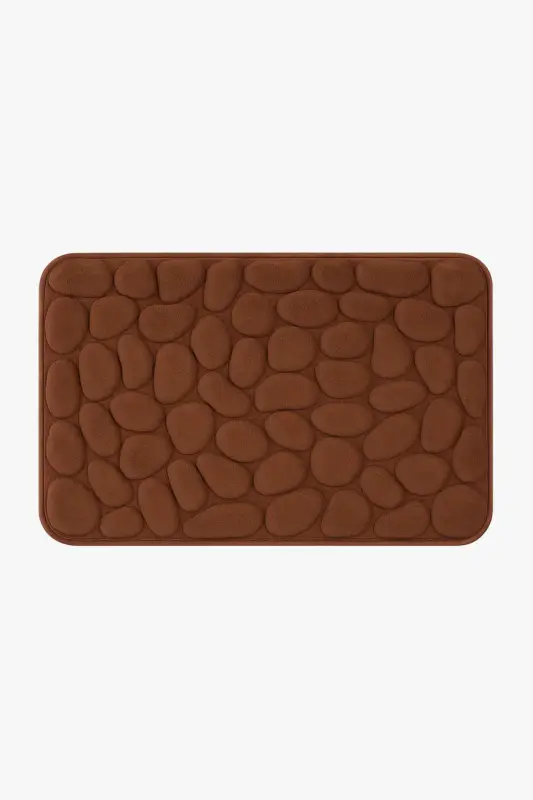 Modern floral memory foam bath mat absorbent Quantité Limitée