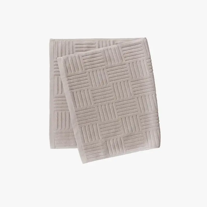 Nouveauté Washable cotton non-slip bath mat with cartoon design