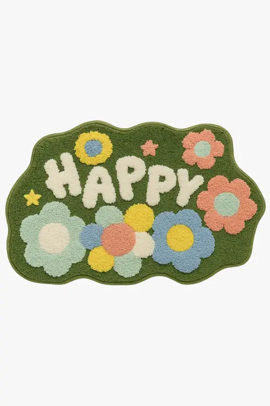 3d microfibre cartoon non-slip absorbent bath mat Nouvel Arrivage