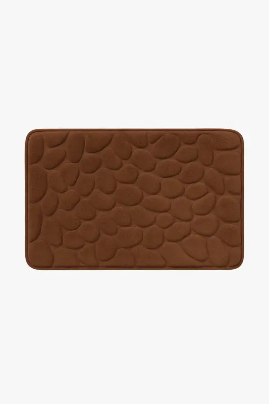Non-slip memory foam cobblestone bath mat Commande En Gros