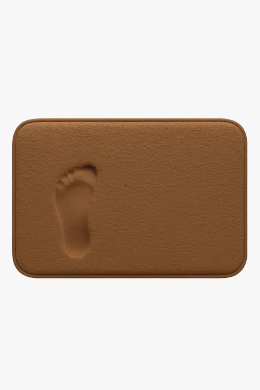Bon Marché Thick non-slip long pile absorbent bath mat