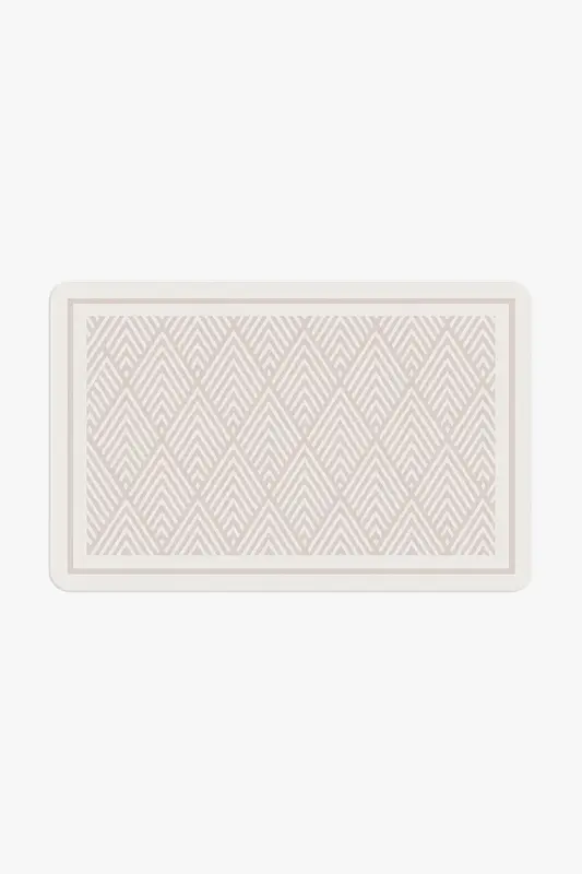 Bon Plan Modern geometric striped diatomite non-slip bath mat