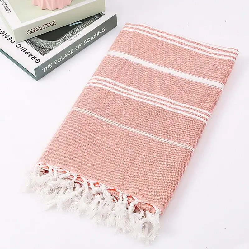 Prix Choc Absorbent quick-dry fringed turkish cotton beach towel