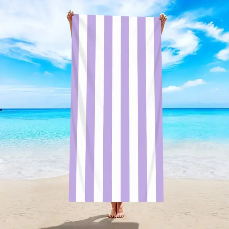 Microfibre beach towel with cartoon pattern and quick drying Populaire