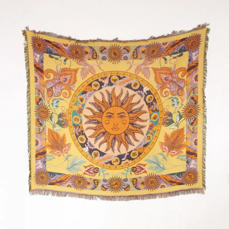 Achetez Aujourd'hui Bohemian landscape throw for sofa, living room, bedroom