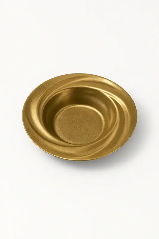 Retro stainless steel restaurant-style multifunctional plate Bon Plan