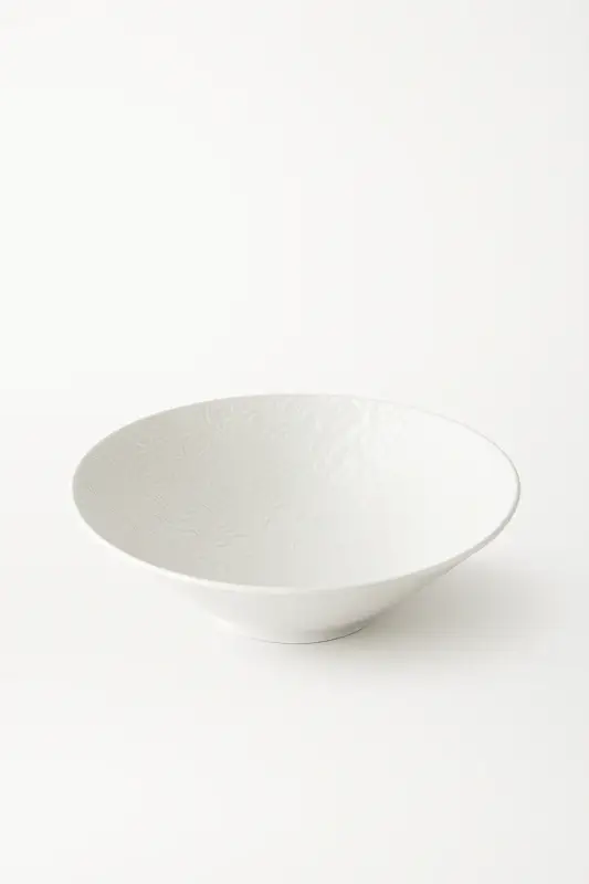 Commander Maintenant Minimalist rock-effect ceramic bowl for versatile kitchen use
