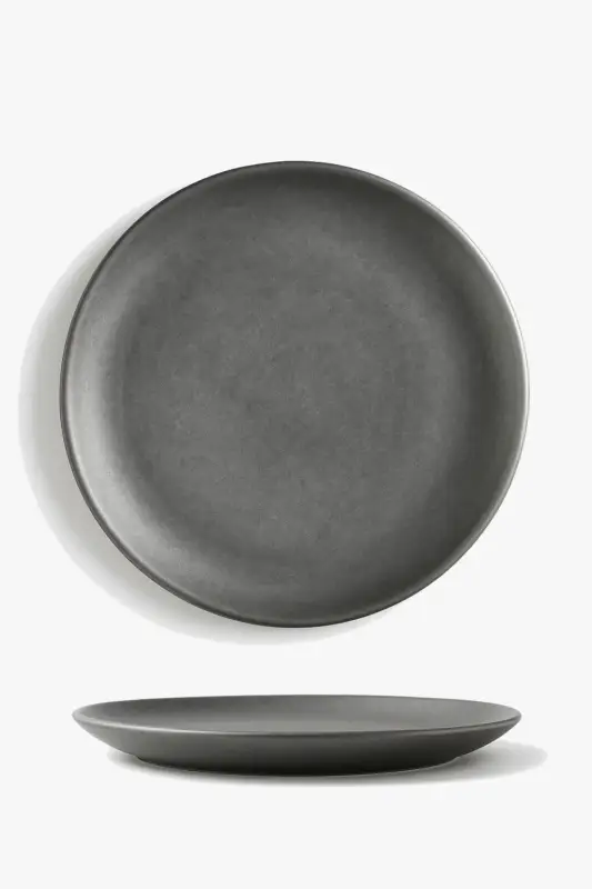 Nordic vintage style stainless steel dinner plates Populaire