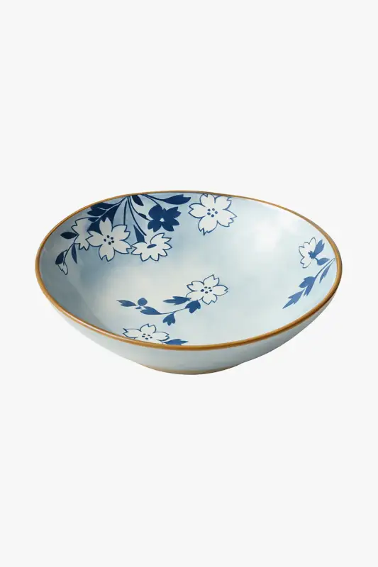 Produit De Marque Japanese ceramic bowl with floral design