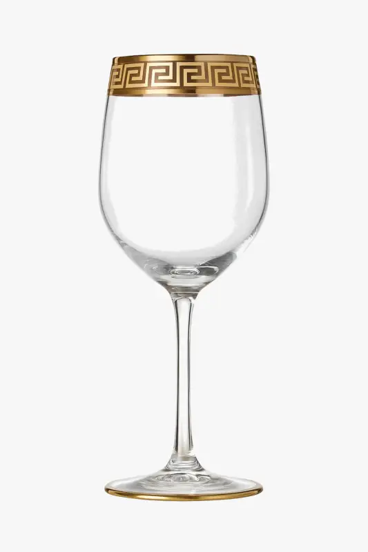 European style crystal champagne glass with elegant silver rim Jusqu'à Épuisement Des Stocks