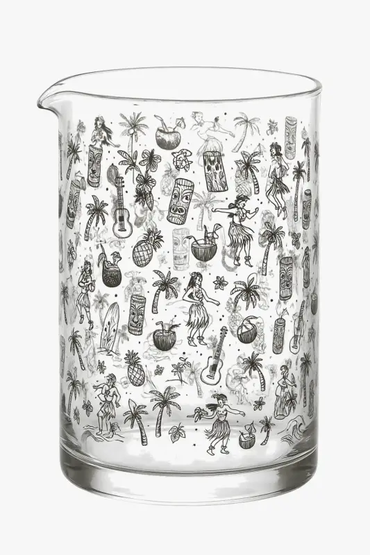 Prix Choc Studded relief cocktail glass 700 ml festive
