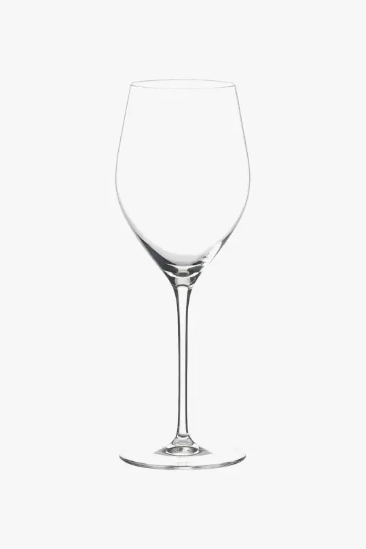 Ultra-thin faceted crystal burgundy wine glass Bon Plan