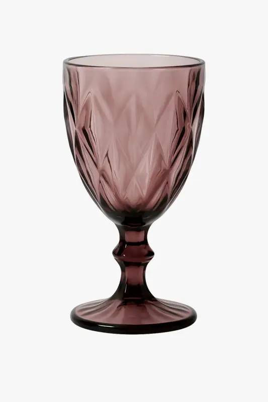 Prix Cassé Elegant carved crystal wine glasses for home bar