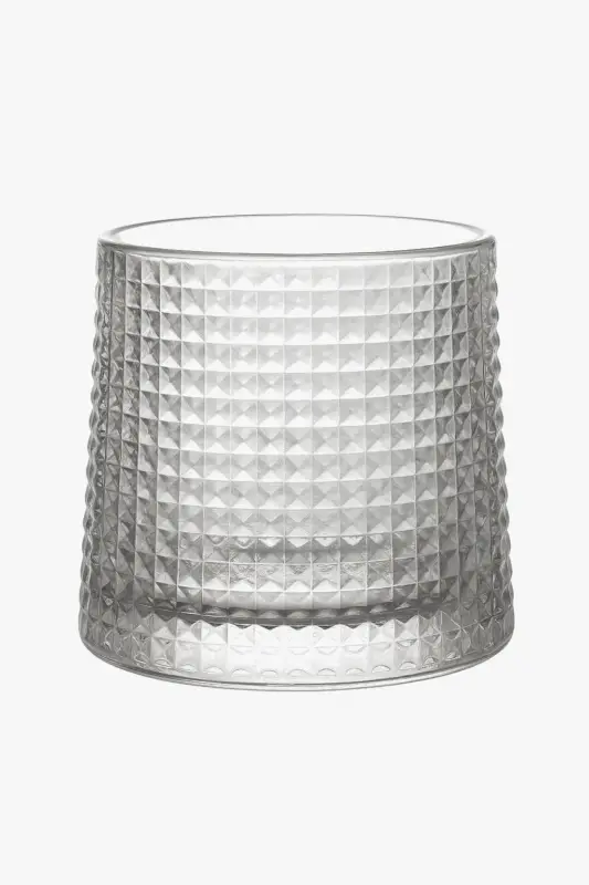 Old fashioned whisky glass with thick base design Expédié Aujourd'hui