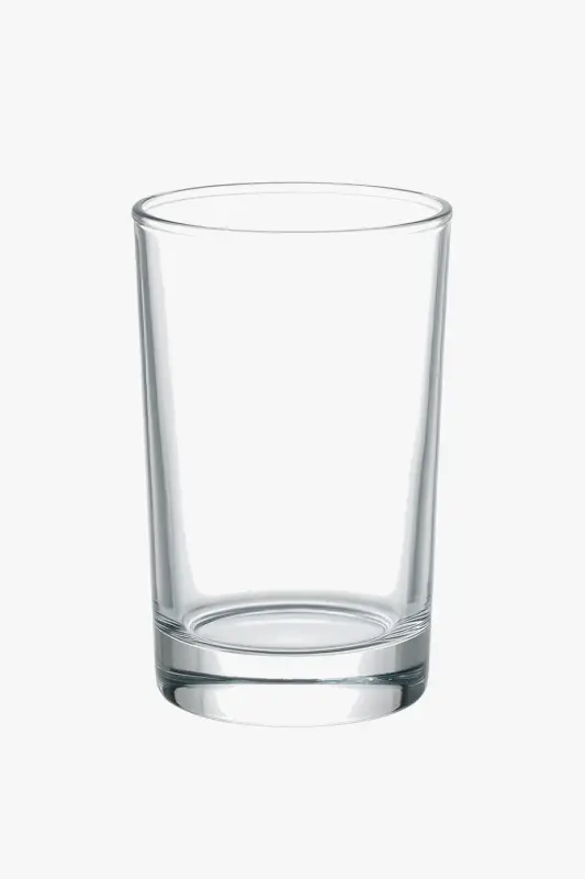 Thick glass straight tumblers minimalistic style Haute Qualité
