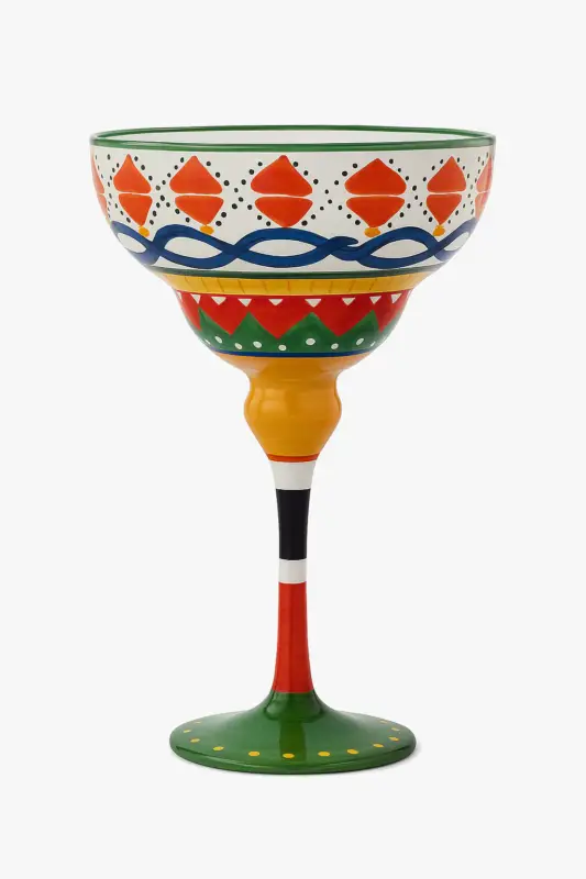 Acheter En Ligne Handmade artistic design cocktail glass 330 ml