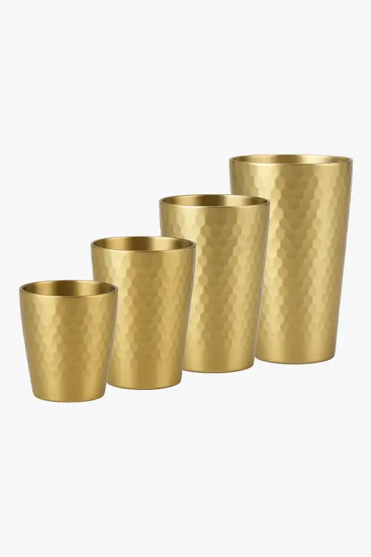 Affaire À Saisir Stainless steel insulated mug with nest pattern double wall