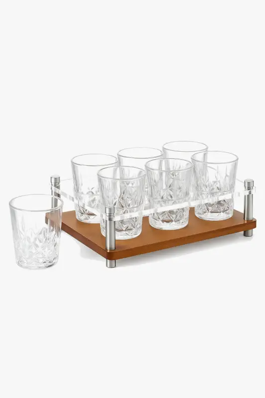 Meilleur Prix Luxury carved shot glasses 50 ml set elegant