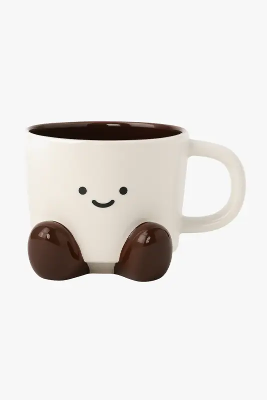 Réduction Cute pedestal coffee mug kawaii latte style