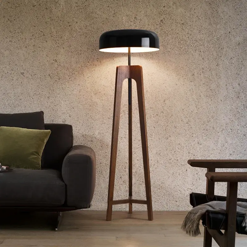 Pileo porada – classic wooden floor lamp Achat Immédiat