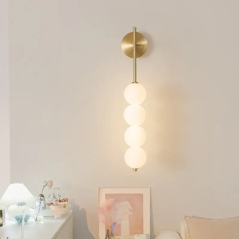 Minimalist led wall light in the shape of a wind gourd Bon Plan