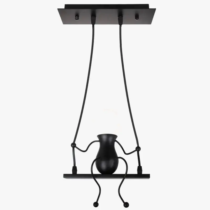 Modern art decor pendant lamp 1/3 head Petit Prix